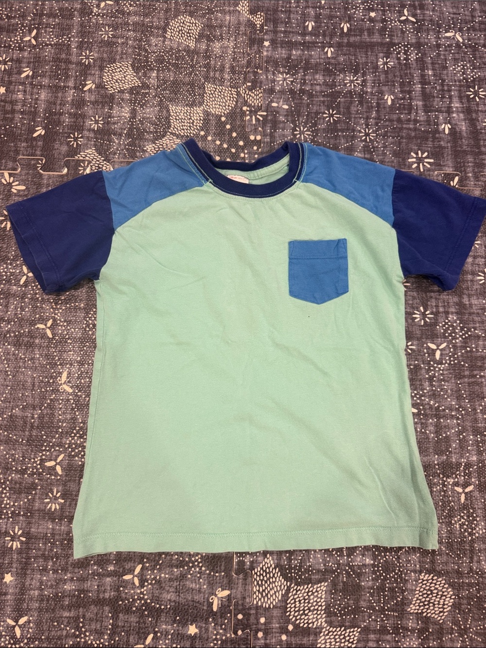 Hanna 6-7 Color Block Pocket Tee
